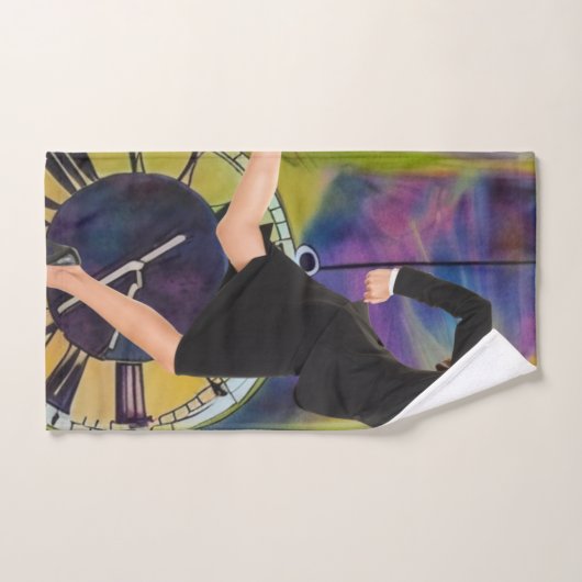 Die Zeit läuft aus Badhandtuch Set (Handtuch)