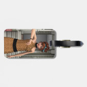 Die Zeit läuft aus Gepäckanhänger (Rückseite horizontal)