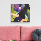 Die Zeit läuft aus Leinwanddruck (Insitu (Wohnzimmer))