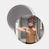 Die Zeit läuft aus Magnet (Vorderseite/Rückseite)