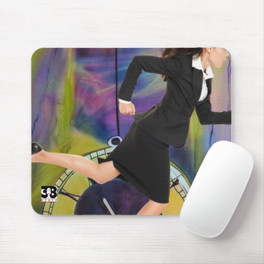 Die Zeit läuft aus Mousepad (Mit Mouse)