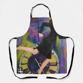 Die Zeit läuft aus Schürze (Vorderseite)