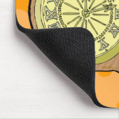 Die Zeit-Maschine - H.G. Wells Mousepad (Ecke)
