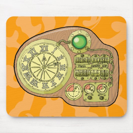 Die Zeit-Maschine - H.G. Wells Mousepad (Vorne)