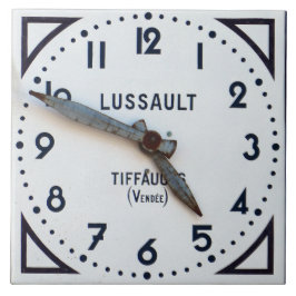 Die Zeit steht still. Fliese