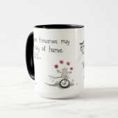 Die Zeit Tasse (Vorderseite Links)