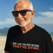 Die Zeit tickt: Das kühne T-Shirt der Wahrheit