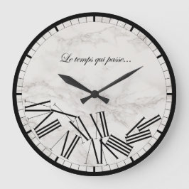 Die Zeit vergeht... Große Wanduhr