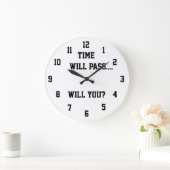 Die Zeit vergeht, wenn du die Uhr lehrst (Zuhause)