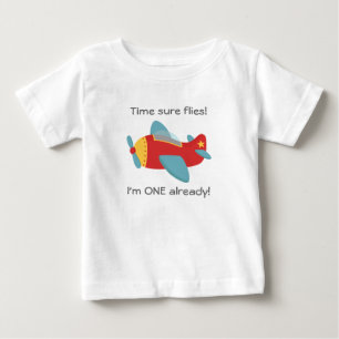 Die Zeit vergeht wie im Flug, Süßes Flugzeug, Ich  Baby T-shirt