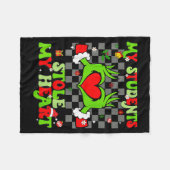 Die Zeit Weihnachten Lustig Meine Schüler Haben Mi Fleecedecke (Vorderseite (Horizontal))