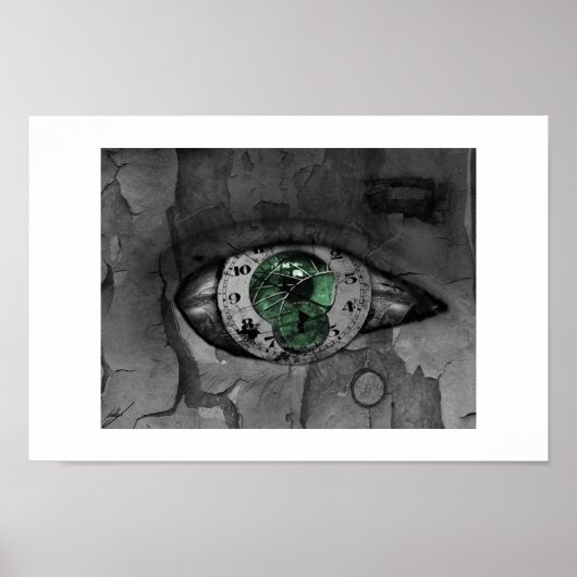 Die Zeit wird nicht gebraucht Poster (Vorne)