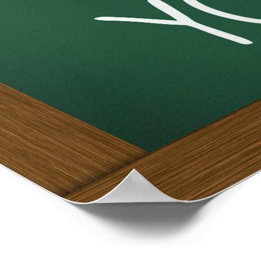 Die Zeit wird vergehen, oder? Poster (Ecke)