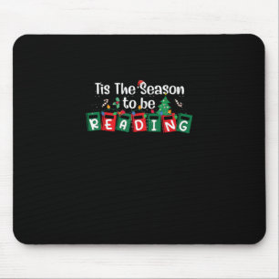 Die Zeit zum Lesen ist Weihnachten Lehrerbuch Mousepad