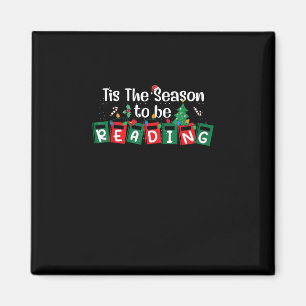 Die Zeit zum Lesen von Weihnachtsgeschichten für L Magnet