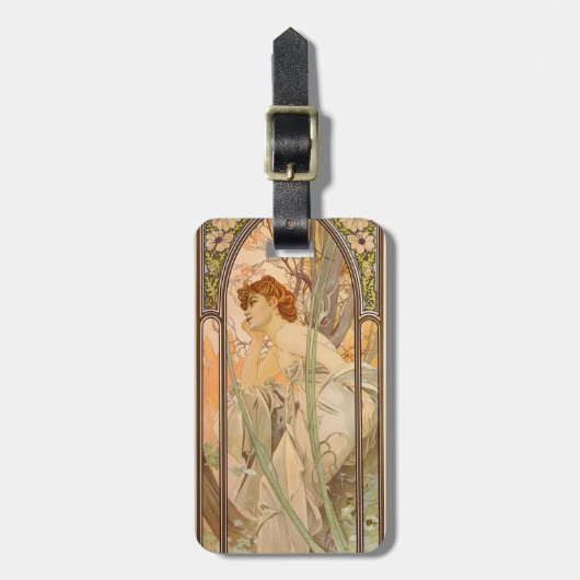 Die Zeiten des Tages, Abend-Beifall, 1899 Gepäckanhänger (Vorderseite vertikal)