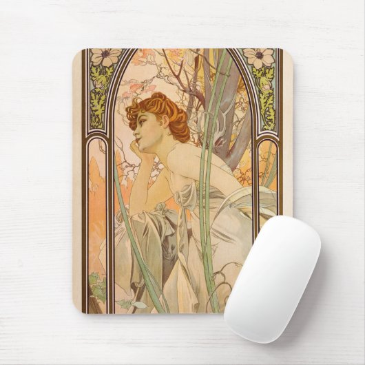 Die Zeiten des Tages, Abend-Beifall, 1899 Mousepad (Mit Mouse)