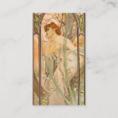 Die Zeiten des Tages, Abend-Beifall, 1899 Visitenkarte (Vorderseite)