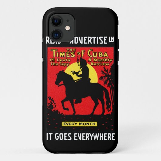 Die Zeiten Kubas 1920 Case-Mate iPhone Hülle (Rückseite)