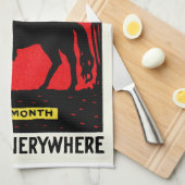 Die Zeiten Kubas 1920 Geschirrtuch (Viertel Falte)