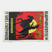 Die Zeiten Kubas 1920 Geschirrtuch (Horizontal)