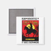 Die Zeiten Kubas 1920 Magnet (Vorderseite/Rückseite)