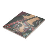 Die zeitlose Schönheit der Massai-Tradition Fliese (Seite)