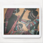 Die zeitlose Schönheit der Massai-Tradition Mousepad (Vorne)