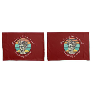 Die Zeitmaschine der Sängerin mit schwarzem Stil Kissenbezug