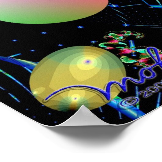 Die Zeitmaschine Poster (Ecke)