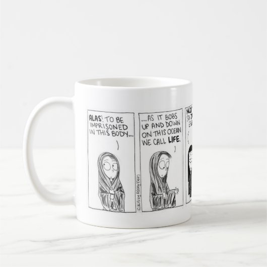 Die Zeitraum-Drama-Tasse Kaffeetasse (Links)