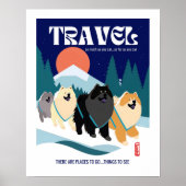 DIE ZEITREISENDEN wählen uneingerahmt oder gerahmt Poster (Vorne)