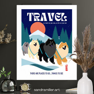 DIE ZEITREISENDEN wählen uneingerahmt oder gerahmt Poster