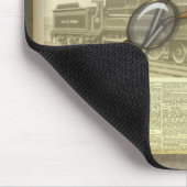 Die Zeitung Mousepad (Ecke)