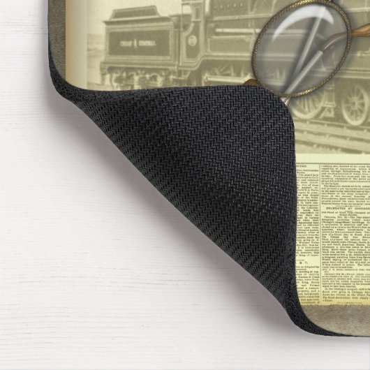 Die Zeitung Mousepad (Ecke)