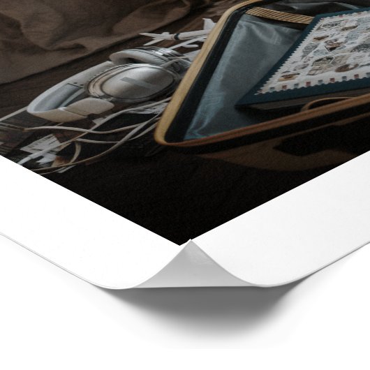 Die Zeitungsdrucke machen es für die Handwerkskuns Poster (Ecke)