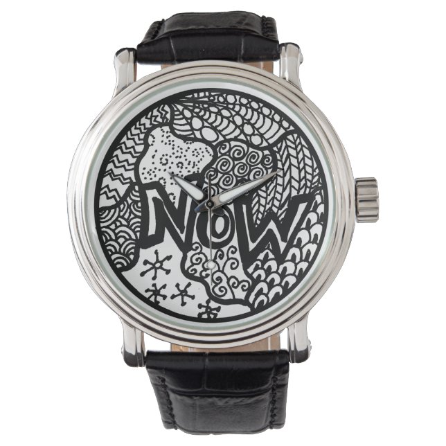 Die Zendoodle schauen jetzt zu Armbanduhr (Vorderseite)