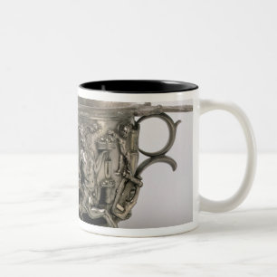 Die Zentaur-Schale, Gallo-Römisch, vom Berthouvil Zweifarbige Tasse