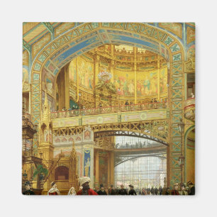 Die zentrale Haube der universellen Ausstellung Magnet