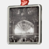 Die zentrale Haube Silbernes Ornament (Links)