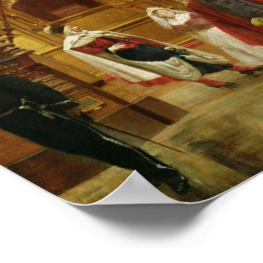 Die zentrale Kuppel der Universellen Ausstellung Poster (Ecke)