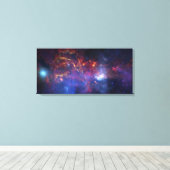 Die zentrale Region der Milchstraße Leinwanddruck (Insitu (Holzboden))