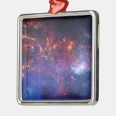 Die zentrale Region der Milchstraße Silbernes Ornament (Links)