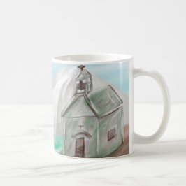 Die zerbrochene Kirchenklingel-Tasse Kaffeetasse