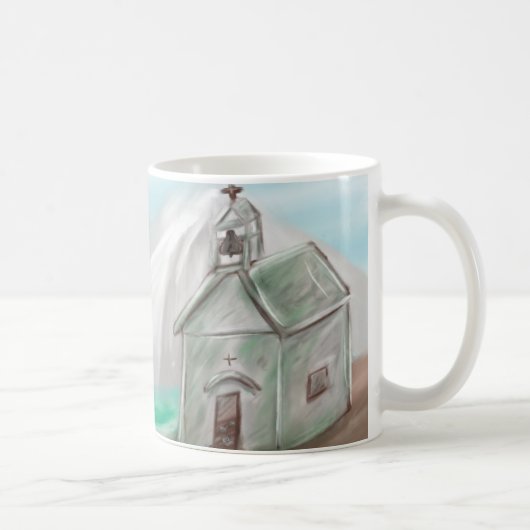 Die zerbrochene Kirchenklingel-Tasse Kaffeetasse (Rechts)