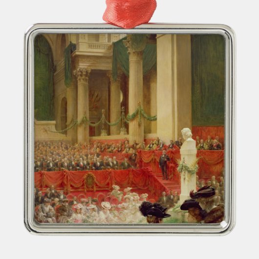 Die Zeremonie am Pantheon Ornament Aus Metall (Vorne)