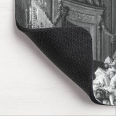 Die Zeremonie das Gehen-zubett der Braut Mousepad (Ecke)