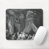 Die Zeremonie das Gehen-zubett der Braut Mousepad (Mit Mouse)