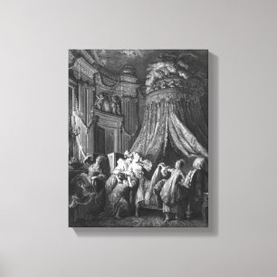 Die Zeremonie der Braut Leinwanddruck