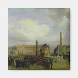 Die Zeremonie für die Rückkehr von Napoleons Asc Magnet